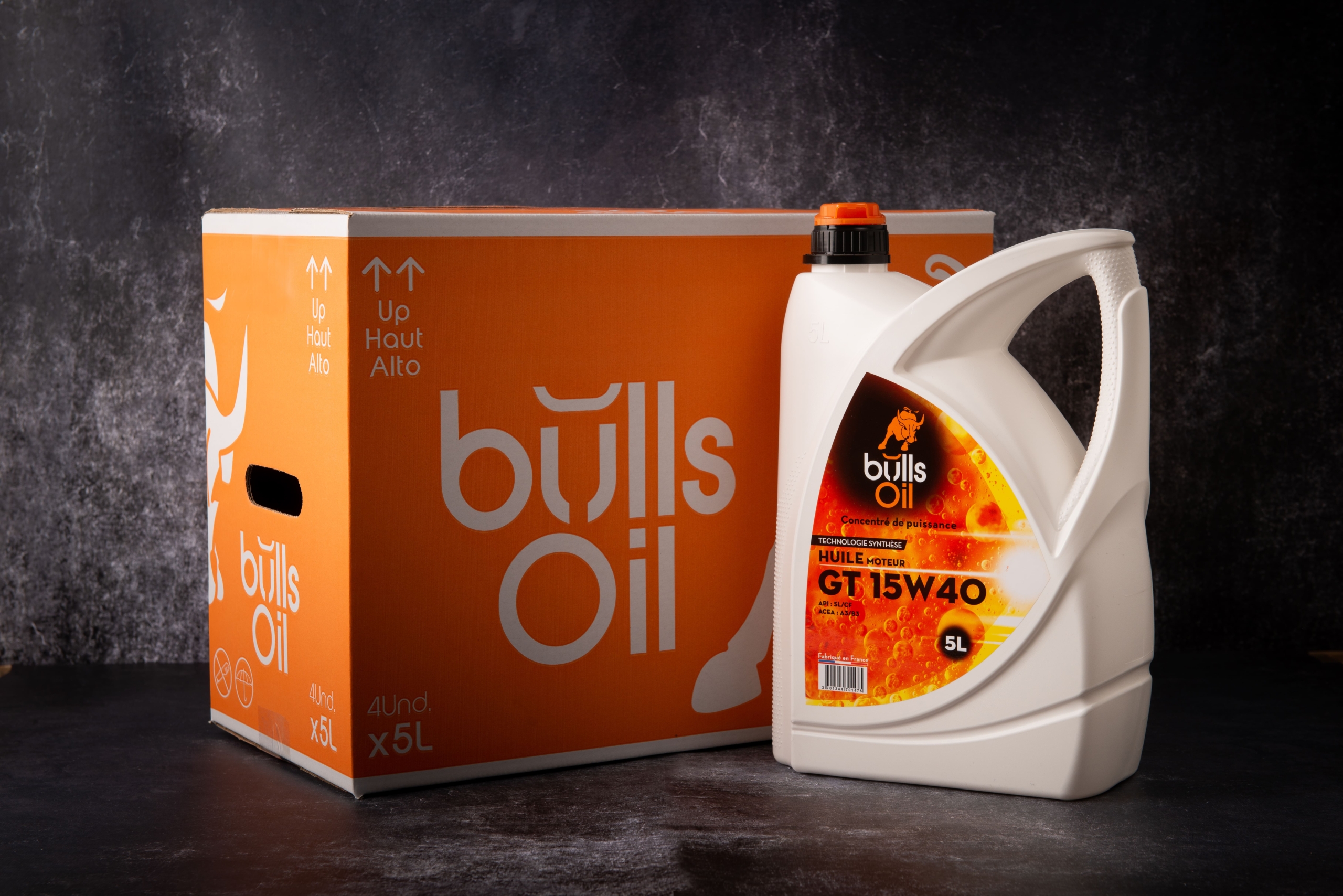 huile moteur bulls oil